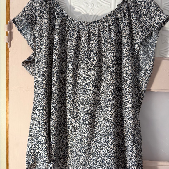 LC Lauren Conrad Blue Floral Skirt Set - Picture 2 of 4